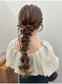 ふわふわ編み下ろし