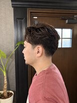 ギルマ(Girma)&nbsp;毛流れパーマ×テーパーフェード
