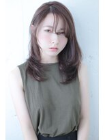 ブルーフェーセス 表参道(blue faces) 『bluefaces』プラチナブラウン&フェザーロングボブ