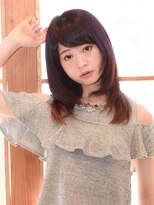 オーブ ヘアー シュマン 川口店(AUBE HAIR chemin by EEM) ナチュラルとセクシーを兼ね備えた大人セミディ