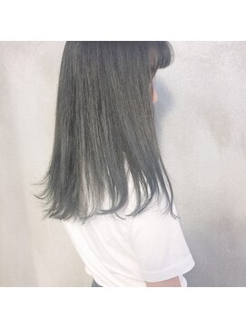 ミント(mint) ＊赤味除去！ブリーチ無しでグレーに＊