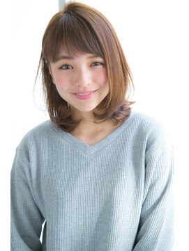 アンアミ オモテサンドウ(Un ami omotesando) 【Un ami】大人かわいい　小顔ミディー　松井幸裕