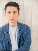 スタイリッシュな男前サイドパートショートC(草加)(メンズ)