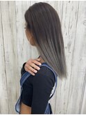 シルバーアッシュ☆グラデーション