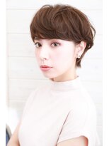 オーシャン(Ocean)&nbsp;[OCEAN Hair&Life]耳かけ☆フォギーベージュ☆大人ショート☆