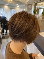 ヘアスペースブルーム エボリューション 庄内店(HAIR SPACE BLOOM evolution)&nbsp;マニッシュショート　ショートボブ　大人ショート
