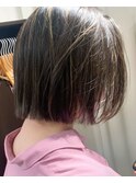 #白髪をぼかすハイライト#細ーいハイライト#白髪染め#くびれヘア