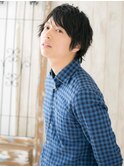 くせ毛カットで無造作ミニウルフ束感ショートa