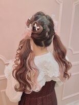 グルーヴ グルーヴ フェエリー(groove groove feerie)&nbsp;花束を君にツインテール 新宿歌舞伎町ヘアセット