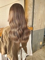 キーン 立川店(keen)&nbsp;【keen×武田】　ハイライトベージュ×ロング