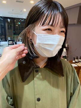 パープル(PURPLE) デザインカラーボブ