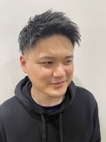 メンズアンダーバーホワイト 南海難波店(Men's _WHITE)&nbsp;フェードツーブロック