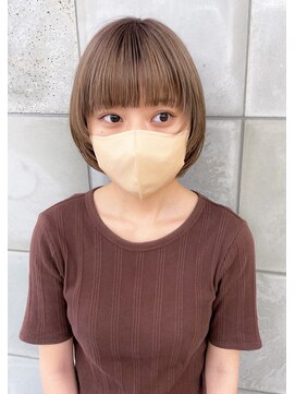 トゥコ(tuco) ボブウルフボブショートフレンチカジュアルまろやかベージュ