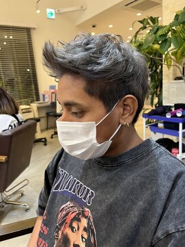 ラ メール ヘア デザイン(La mer HAIR DESIGN) メンズ シルバーカラー