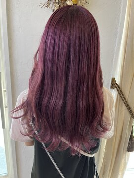 ヘアーチェリーコーク ランプ(HAIR CHERRY COKE Lamp) ◯ハイトーンカラーピンクパープル