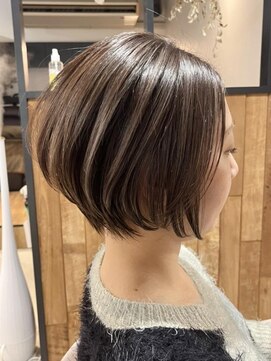 テラス ヘアアンドボタニカル(terrace) ショート/30代/40代/50代/フォギーベージュ