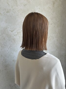 ミリィ 四日市(mily) 【mily 山田】切りっぱなしボブスタイル