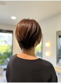 大人タイトショート☆シルキーブラウン