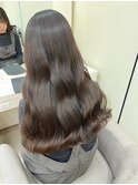イメチェンハッシュカットフルバング似合わせレッドブラウン