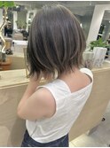 レイヤーボブ　レイヤーカット　くびれヘア　くびれボブ