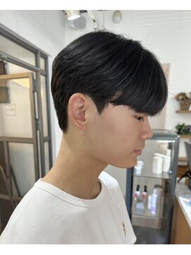 メゾン(Maison) 【韓国マッシュ】毛流れマッシュ＋ダウンパーマ