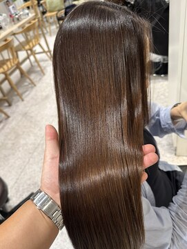 ゼストソエル(ZEST soell) クールベージュ×髪質改善トリートメント