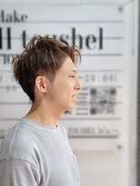 ヤマグチ トゥシェル ヘアー&メイク ヘアーアンドメイク&nbsp;似合わせ メンズ 爽やかショート  簡単スタイリング