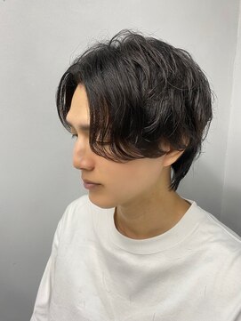 エトラ 渋谷店(etora) 毛流れパーマ/センターパート