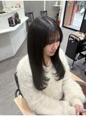 艶髪ワンホンレイヤースタイル