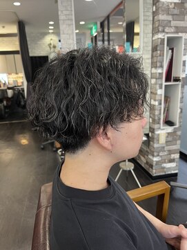 ヘアーメイク ロージー 北18条店(HAIR MAKE ROSY) 緩めツイストスパイラルパーマ波巻きパーマメンズパーマ20代30代