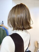 モリオ フロム ロンドン 成増店 【morio成増/一戸】大人かわいい外ハネ切りっぱなしボブ