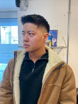 ルチア ヘア ステラ 京都店(Lucia hair stella) フェードスタイル/メンズ/京都/河原町/メンズパーマ/U24学割