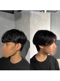 シャドウパーマ/ダウンパーマ/韓国メンズヘア