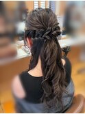 パーティーヘアセット