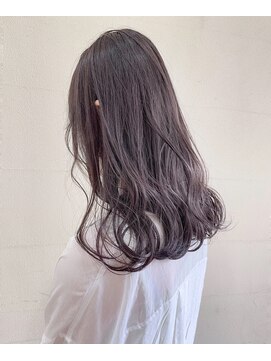 レル(lelu) 暗めでも透ける＊ラベンダーグレージュ