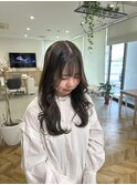 透け感マットベージュ