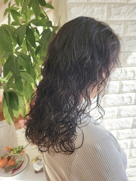 松本平太郎美容室 国立店 40代50代60代×ロングウェーブ