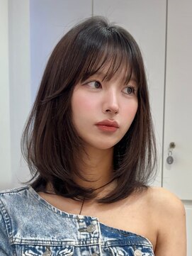 ロンドブルーム 天神大名店(Lond Bloom) 10代20代30代韓国ボブ髪質改善切りっぱなしボブ似合わせカット