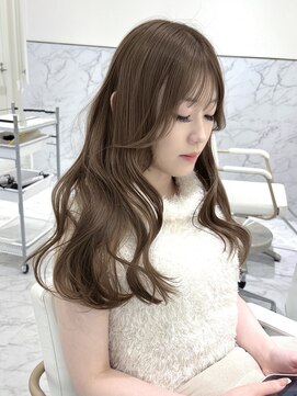 パーヴミックスネム(ParveMix NEMU) ミルクティーベージュ×レイヤーカット