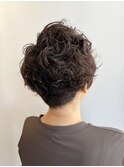 くせ毛を活かすベリーショート　NYドライカット