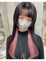 ガルボ ヘアー(garbo hair) 艶髪 デザインカラー インナーカラー