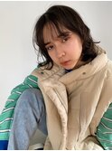 三軒茶屋【CEINEOUR】韓国風姫カットレイヤー×ナチュラルパーマ