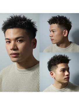 ヒロギンザバーバーショップ 神楽坂店(HIRO GINZA BARBER SHOP) スパイキーショート