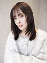 ニコ トウキョウ 渋谷(nico TOKYO)&nbsp;ロングレイヤーカット顔周りレイヤーウルフハッシュカット韓国