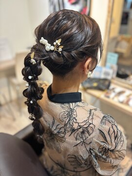 ポニー編み下ろし