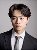 ショートセンターパート