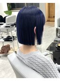 ネイビーボブ