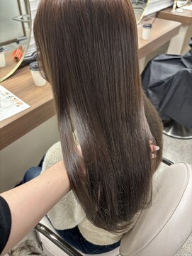 ボタン ハカタ(VOTAN hakata) 博多美容室/透明感カラー/オリーブグレージュ