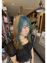 シモン(SIMON)&nbsp;レイヤー×ダブルカラー×ブロックカラー