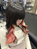 ヘアーデザイン ジェルム(Hair Design germe)&nbsp;ピンクインナーカラー